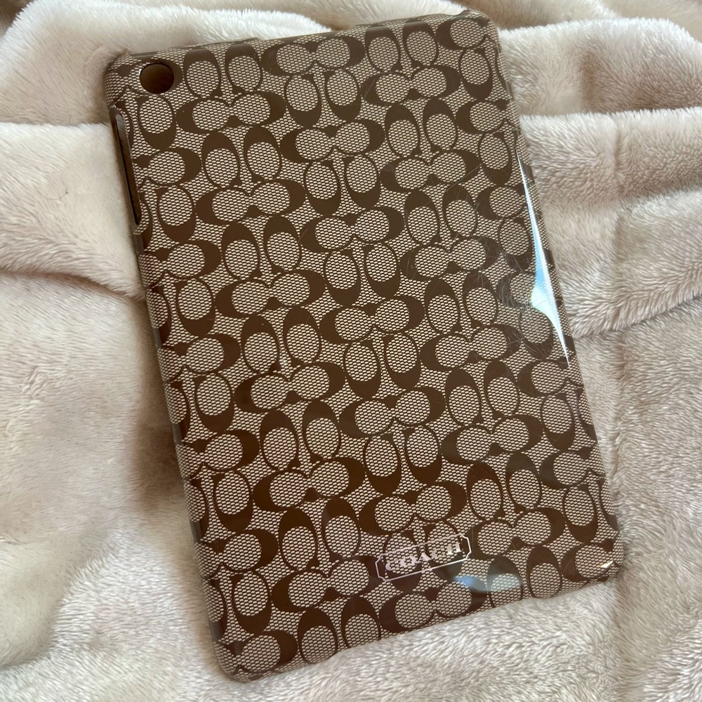 Coach Brown Signature iPad Mini Case